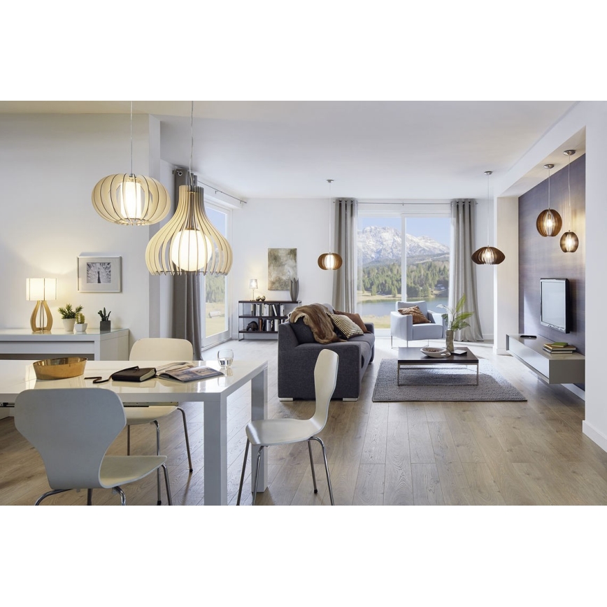 Eglo 96213 - Lámpara colgante TINDORI 1xE27/60W/230V