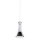 Eglo 96421 - Lámpara LED colgante MUSERO 1 LED/5,4W/230V negro