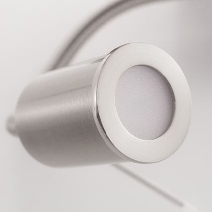 Eglo - Lámpara LED flexible 1xE27/40W+LED/3,8W topo