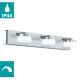 Eglo - Aplique de baño LED regulable 3xLED/7,2W/ IP44