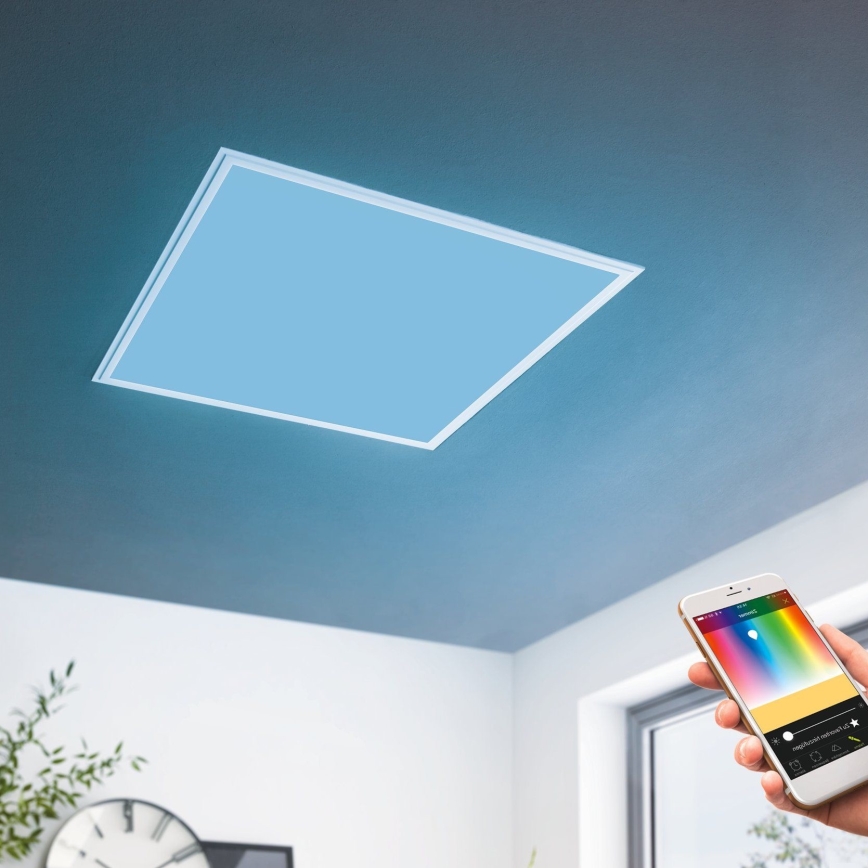 Eglo - Lámpara LED RGBW regulable SALOBRENA-C LED/16W + mando a distancia
