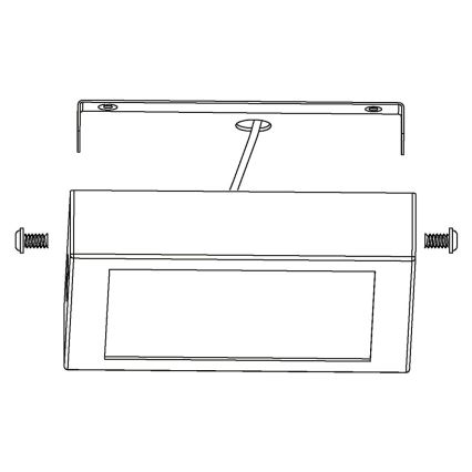 Eglo - LED RGBW Plafón regulable FUEVA-C LED/21W/230V