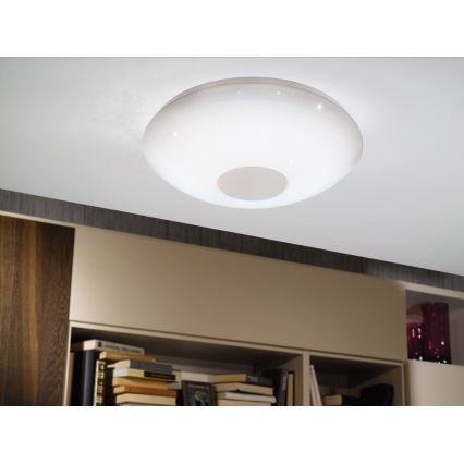 Eglo - Plafón LED RGBW Regulable VOLTAGO-C LED/17W/230V