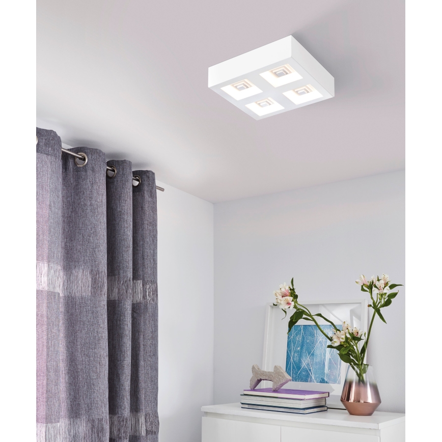 Eglo - Plafón LED 4xLED/6,3W/230V