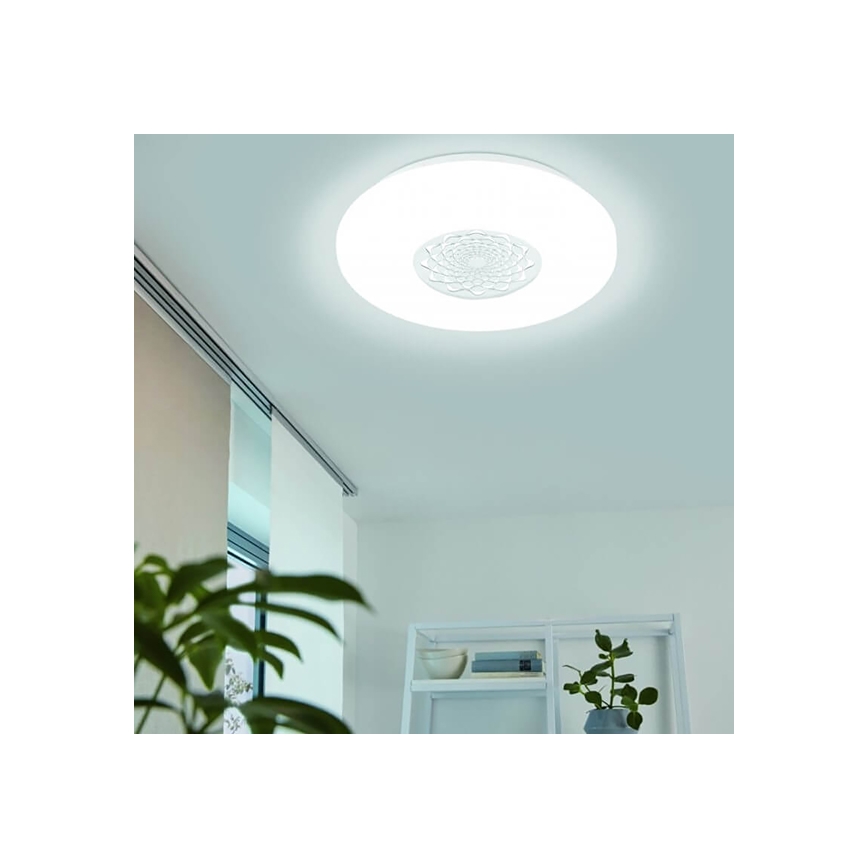 Eglo - Plafón de pared LED RGB regulable CAPASSO-C LED/17W/230V