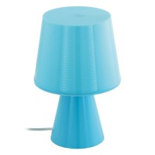 Eglo 96909 - Lámpara de mesa MONTALBO 1xE14/40W/230V azul