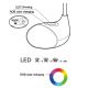 Eglo - Lámpara de mesa LED regulable 1xLED/2,2W+0,3W/230V RGB