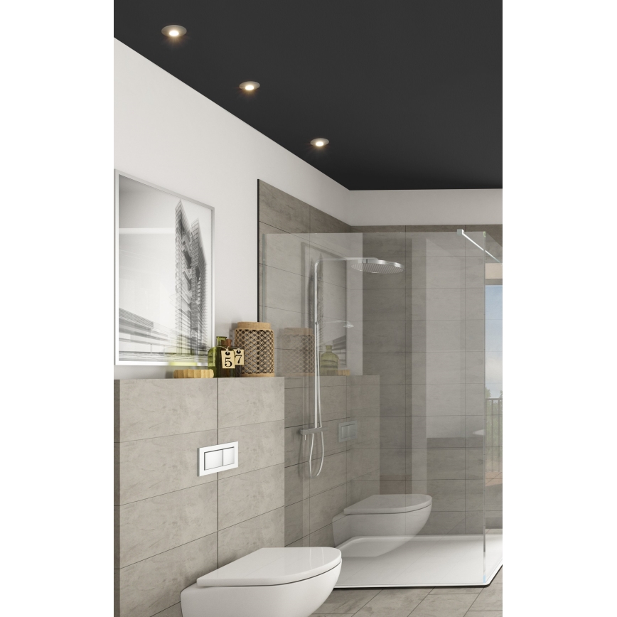 Eglo - Iluminación LED empotrada para el baño 3xLED/1W/230V IP44