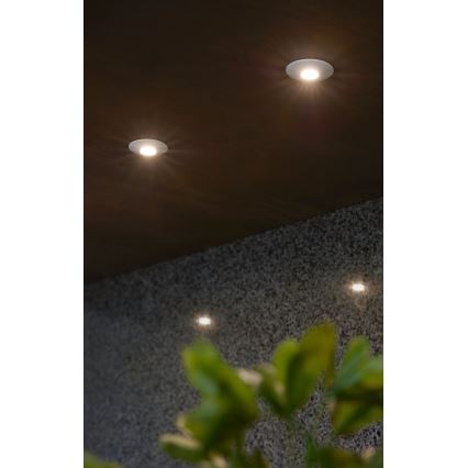 Eglo - Iluminación LED empotrada para el baño 3xLED/1W/230V IP44