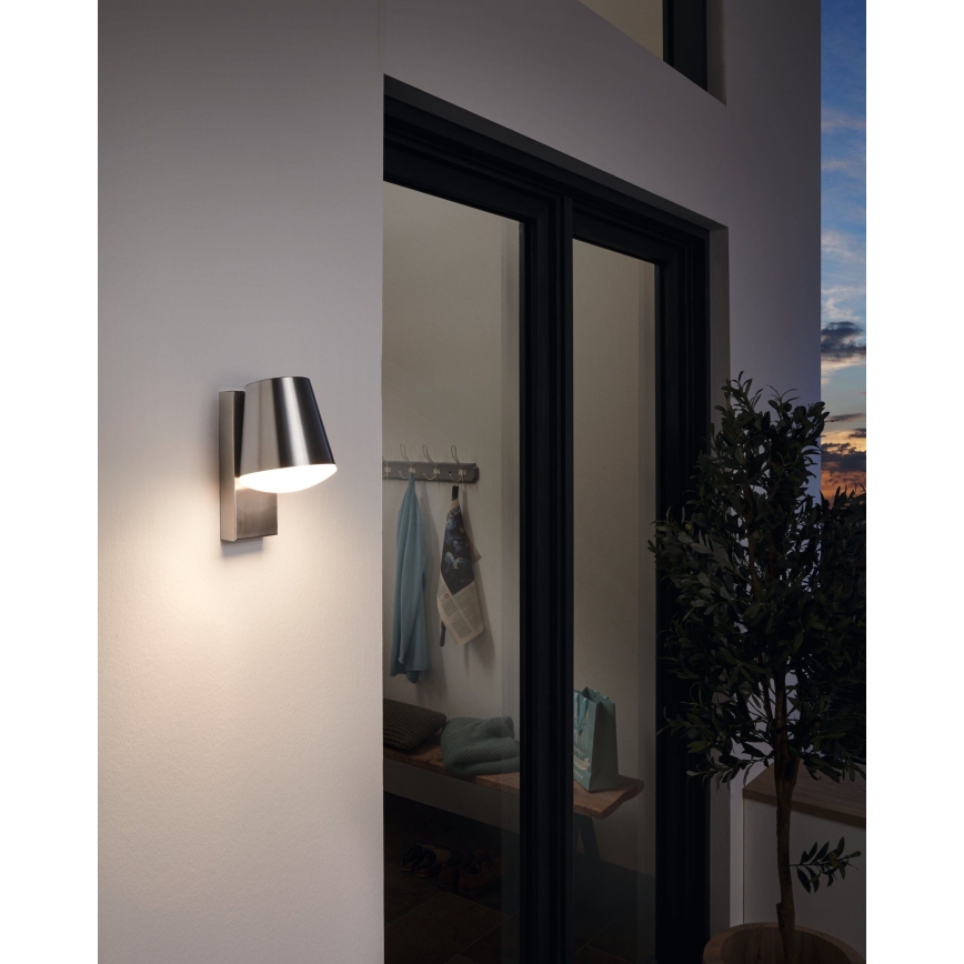 Eglo - Aplique LED regulable de exterior CALDIERO-C 1xE27/9W/230V IP44