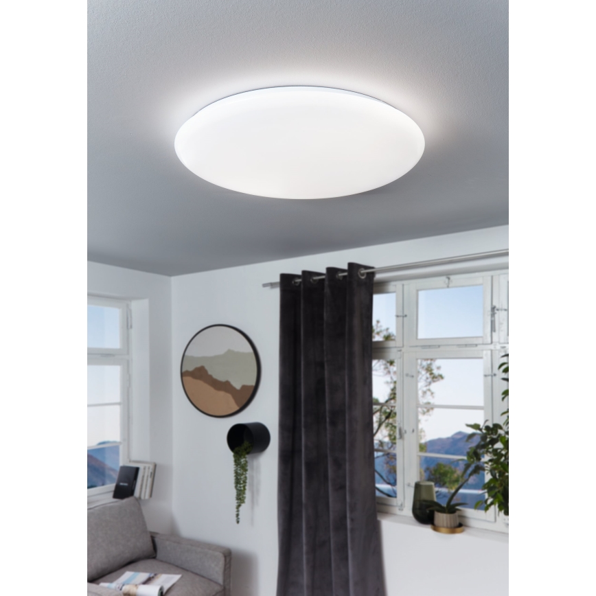Eglo - Plafón LED regulable LED/60W/230V + mando a distancia
