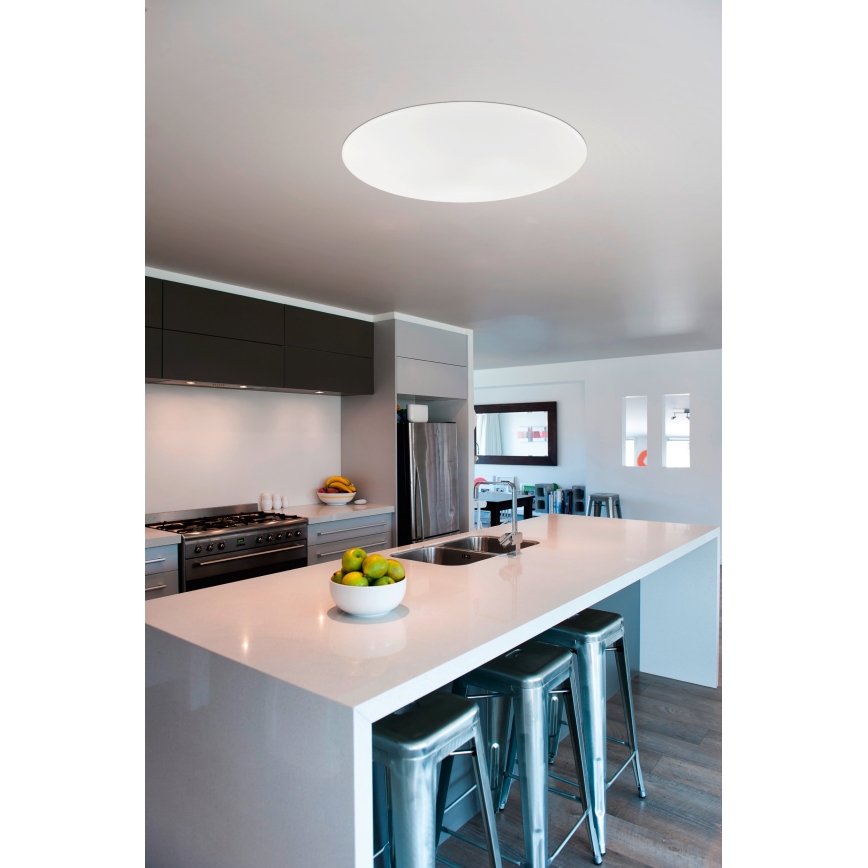 Eglo - Plafón LED regulable LED/60W/230V + mando a distancia