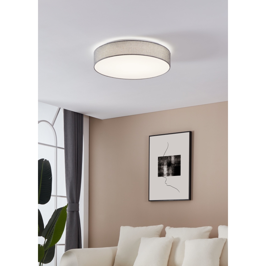 Eglo - Plafón LED regulable LED/40W/230V + mando a distancia