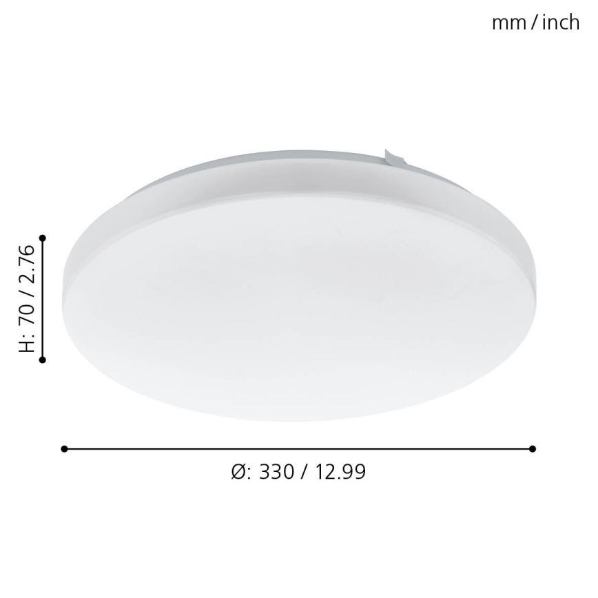 Eglo - Plafón LED LED/14,6W/230V