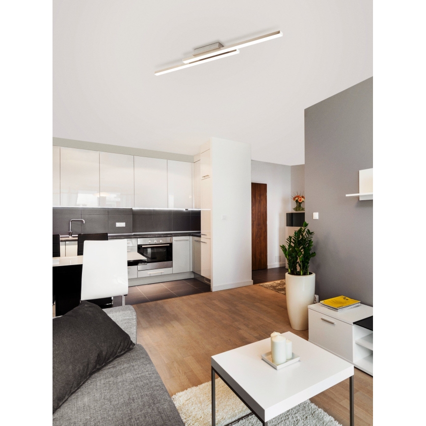 Eglo - LED RGB Lámpara de techo regulable FRAIOLI-C 2xLED/17W/230V