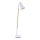 Eglo 98028 - Lámpara de pie ARASI 1xE27/40W/230V blanco