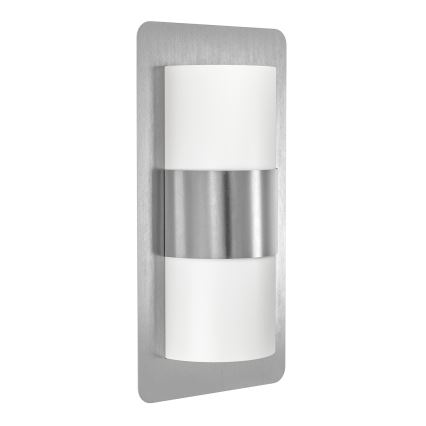 Eglo - Lámpara de exterior 2xE27/10W/230V IP4cromo mate