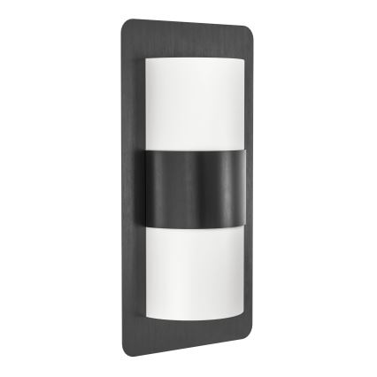 Eglo 98086 - Aplique de exterior CISTIERNA 2xE27/10W/230V IP44 negro