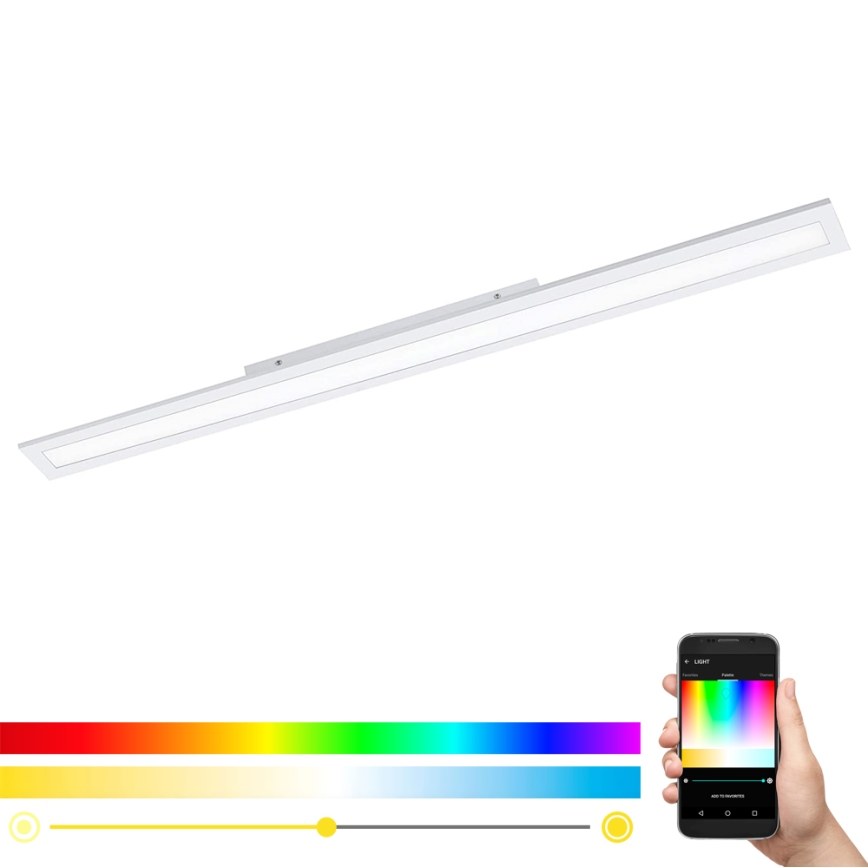 Eglo - Panel LED RGBW regulable SALOBRENA-C LED/34W/230V + mando a distancia