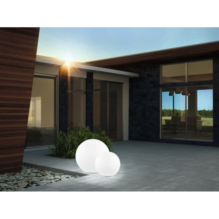 Eglo 98104 - Lámpara de pie de exterior MONTEROLO 1xE27/40W/230V IP65 ø600