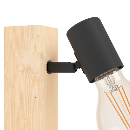 Eglo - Foco de pared TOWNSHEND 1xE27/10W/230V