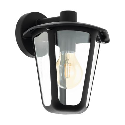 Eglo - Aplique de exterior 1xE27/60W/230V IP4negro