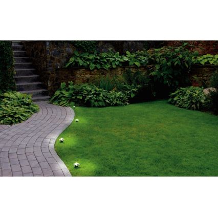 Eglo - Cadena decorativa LED para exteriores 9xLED 10m IP65 blanco cálido