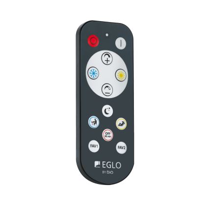 Eglo - LED Plafón regulable LED/24W/230V + control remoto