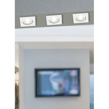 Eglo - Lámpara LED empotrable regulable LED/6W/230V