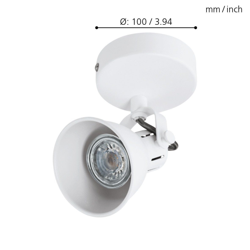 Eglo - Foco LED de pared 1xGU10/3,3W/230V