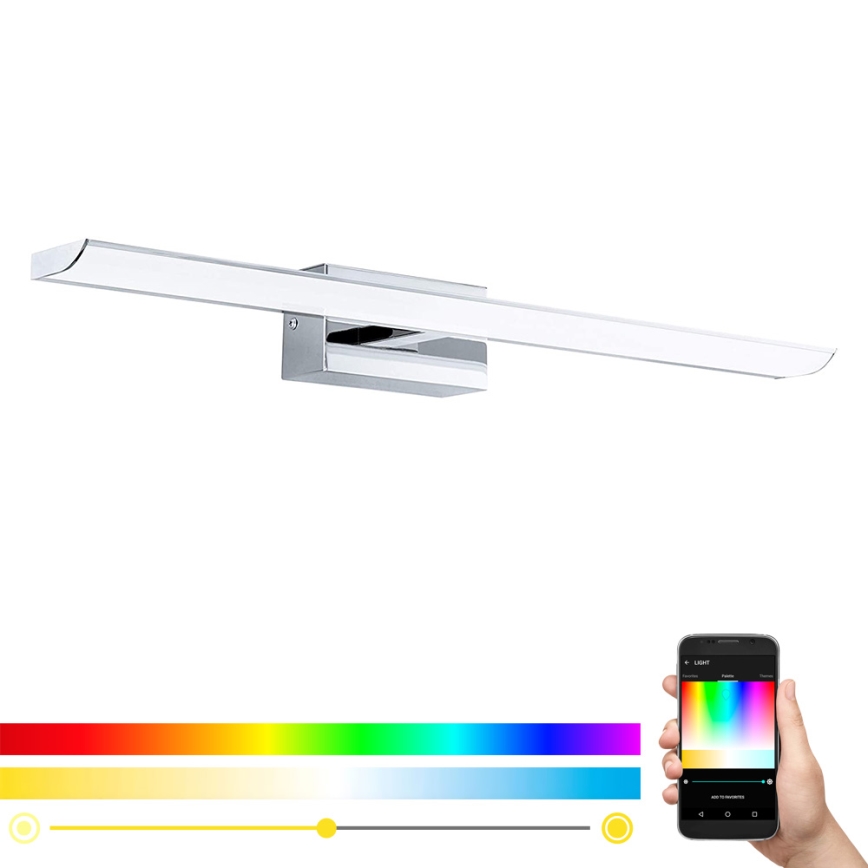 Eglo - Iluminación de baño LED RGB regulable LED/15,6W/230V IP44 + CR