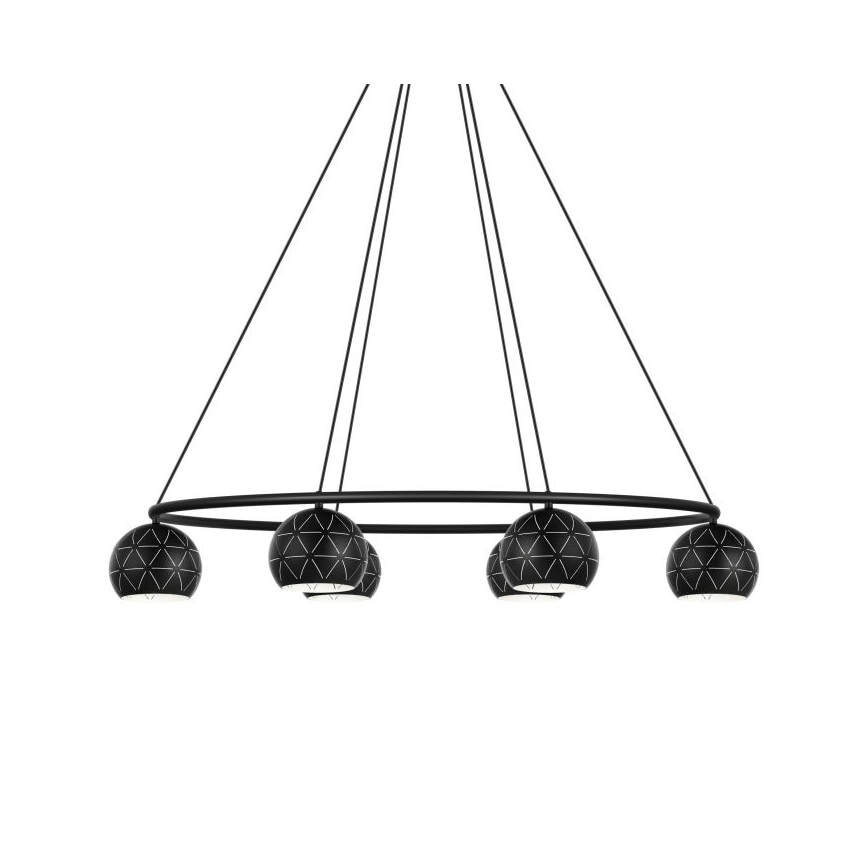 Eglo - Lámpara colgante 6xE14/40W/230V