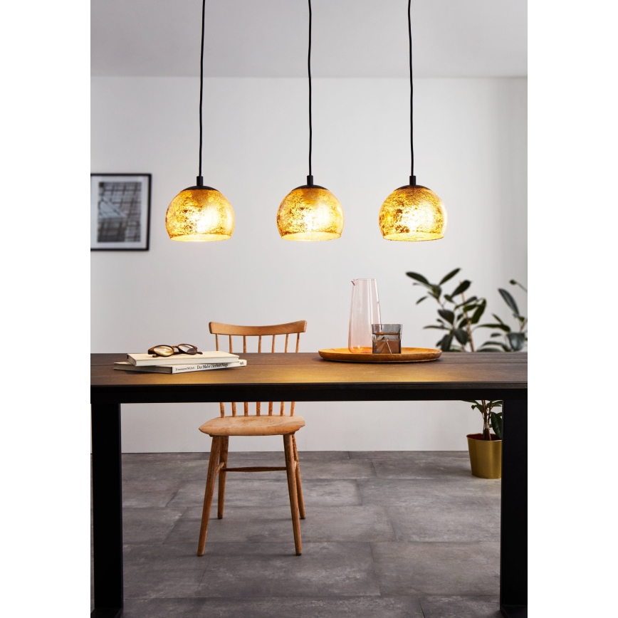 Eglo - Lámpara colgante 3xE27/40W/230V