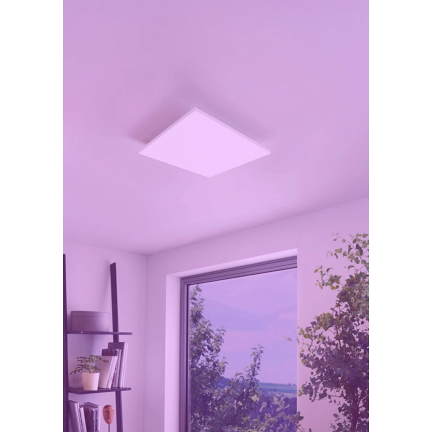 Eglo - Plafón LED RGB regulable TURCONA-C LED/15W/230V + control remoto