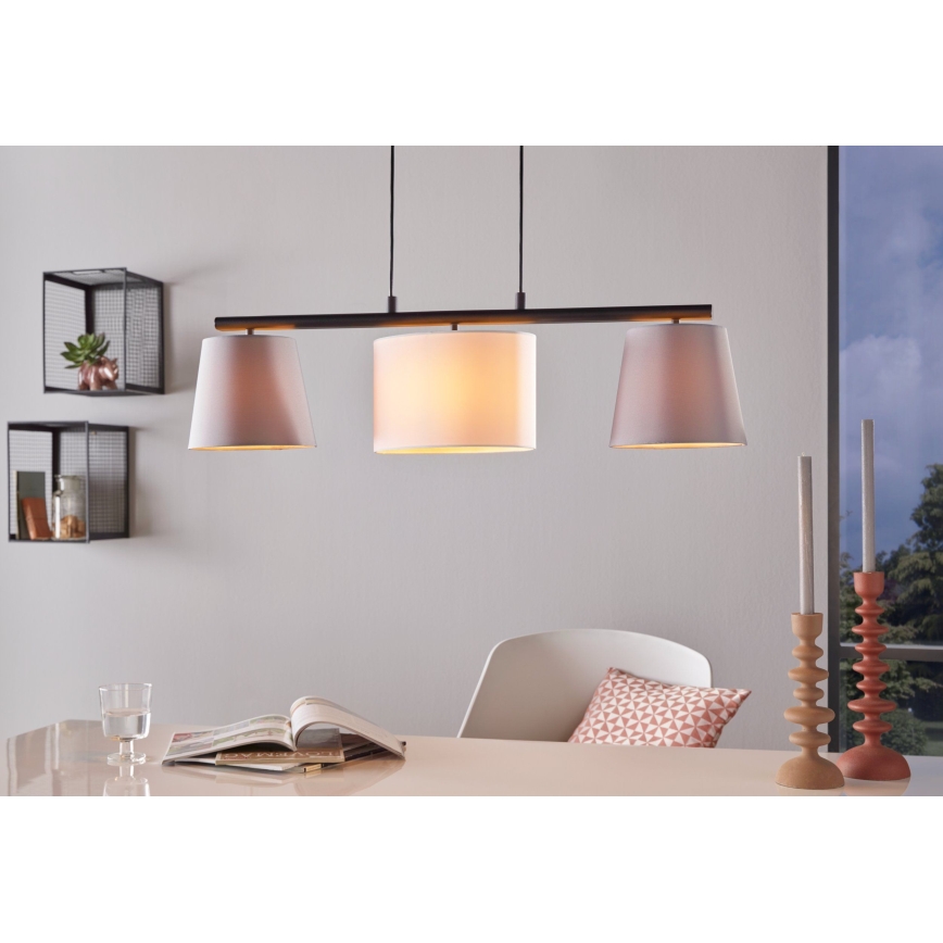 Eglo - Lámpara colgante 3xE14/25W/230V