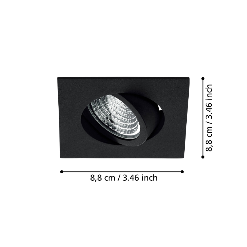 Eglo - Lámpara LED empotrable regulable LED/6W/230V