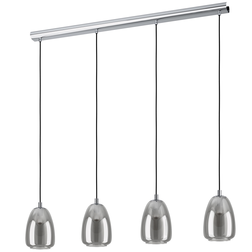 Eglo - Lámpara colgante 4xE27/40W/230V