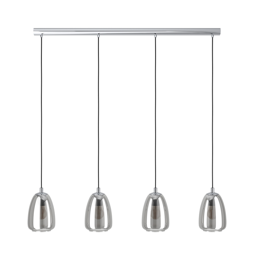 Eglo - Lámpara colgante 4xE27/40W/230V