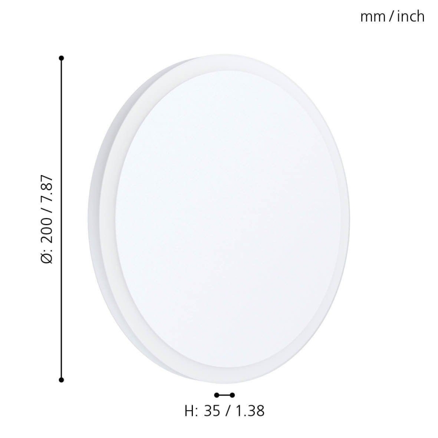 Eglo - Plafón LED LED/8,6W/230V