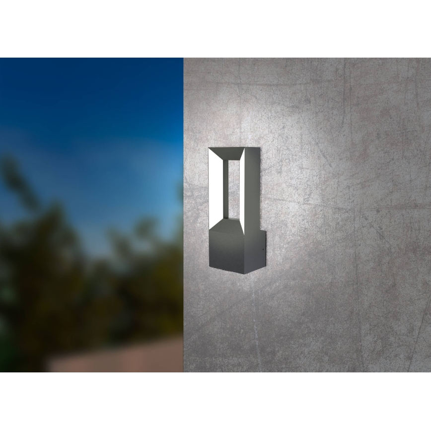 Eglo - Aplique de exterior LED 2xLED/5W/230V IP44