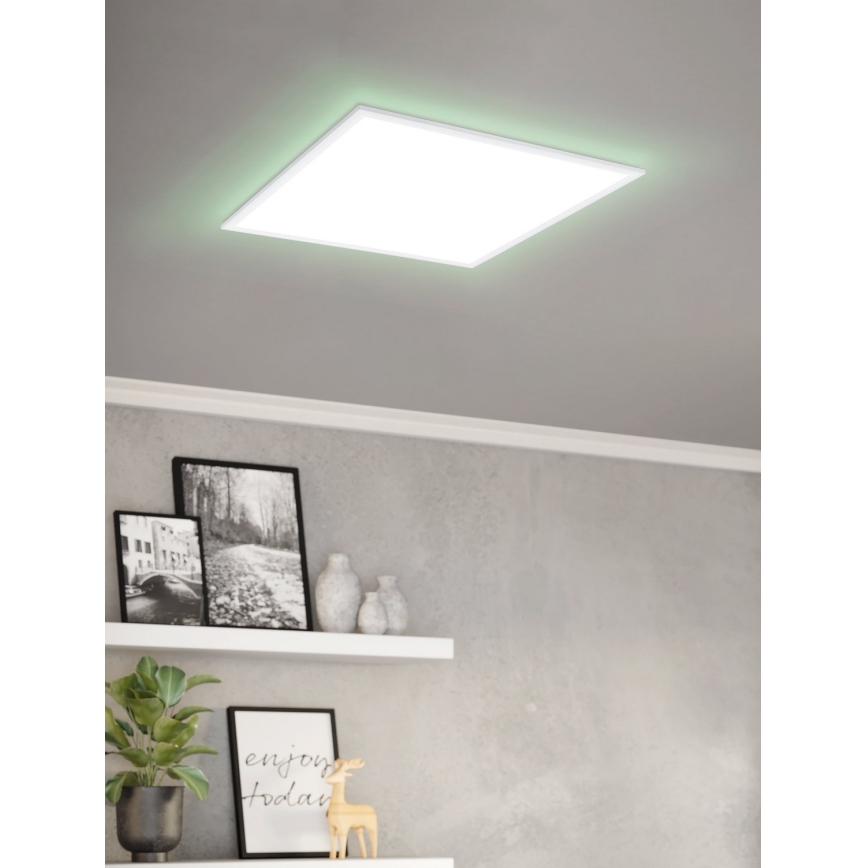 Eglo - Plafón regulable RGBW LED/32,5W/230V 2700-6500K 60x60 cm + control remoto
