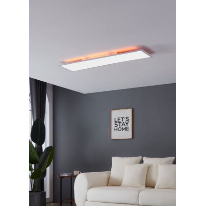 Eglo - Plafón regulable RGBW LED/32,5W/230V 2700-6500K 120x30 cm + control remoto