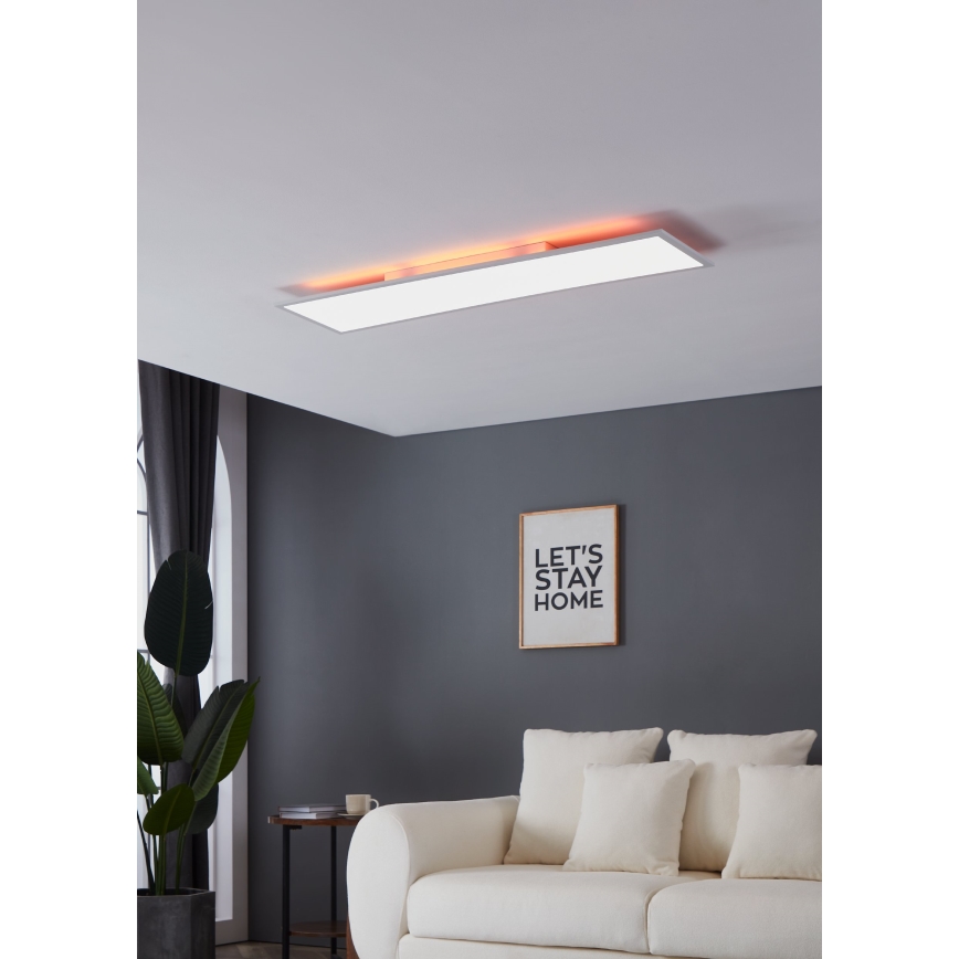 Eglo - Plafón regulable RGBW LED/32,5W/230V 2700-6500K 120x30 cm + control remoto