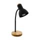 Eglo - Lámpara de mesa 1xE27/40W/230V negro