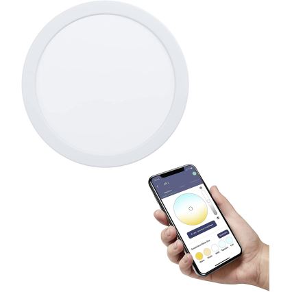 Eglo - Lámpara de baño LED regulable LED/16,5W/230V IP44 ZigBee