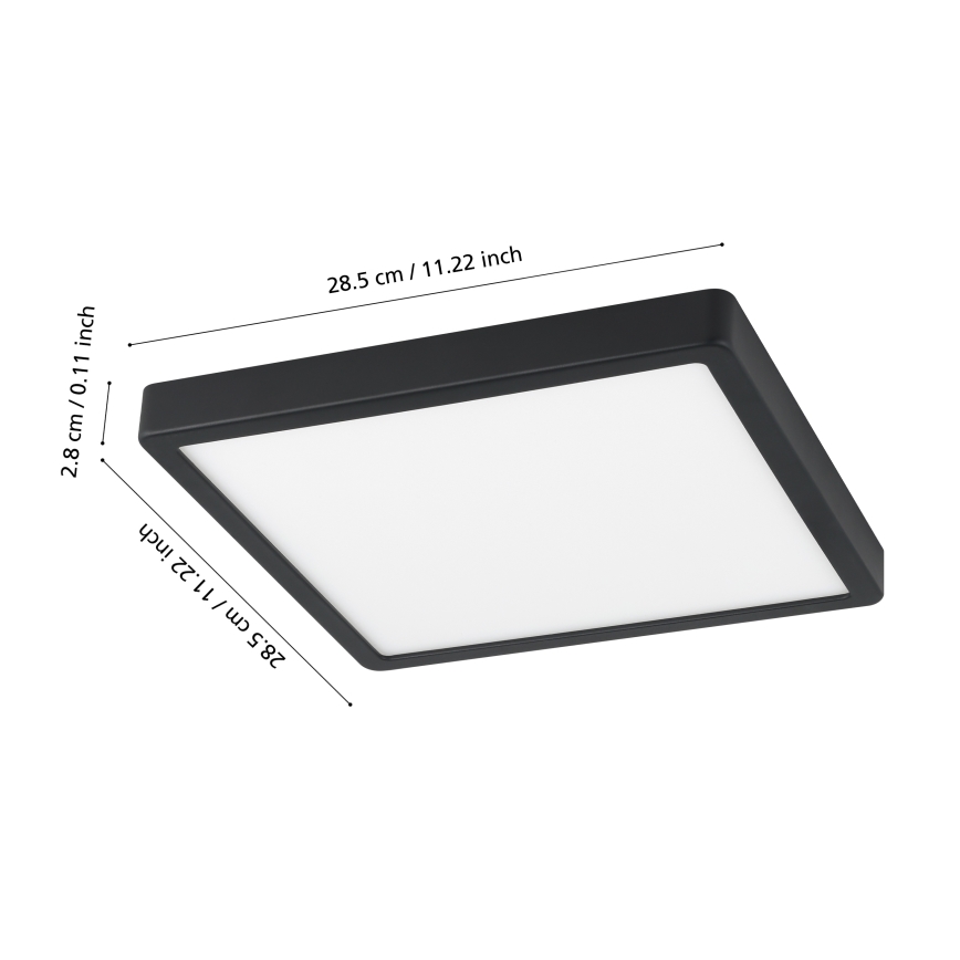 Eglo - Lámpara de baño LED regulable LED/19,5W/230V IP44 ZigBee