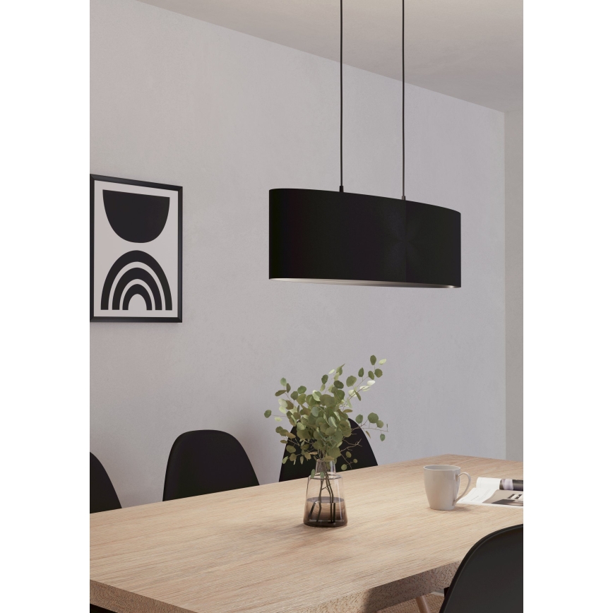 Eglo - Lámpara colgante 2xE27/40W/230V