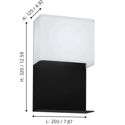 Eglo - Aplique LED LED/5,4W/230V