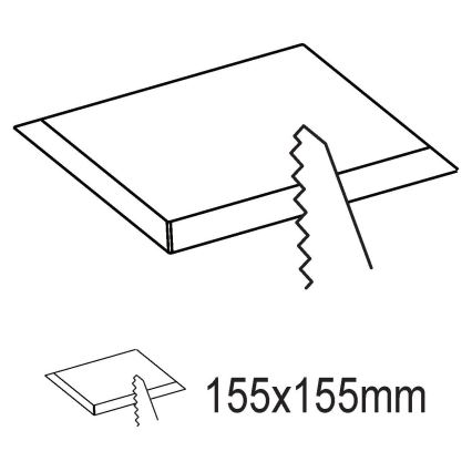 Eglo - Lámpara empotrada LED LED/10,5W/230V