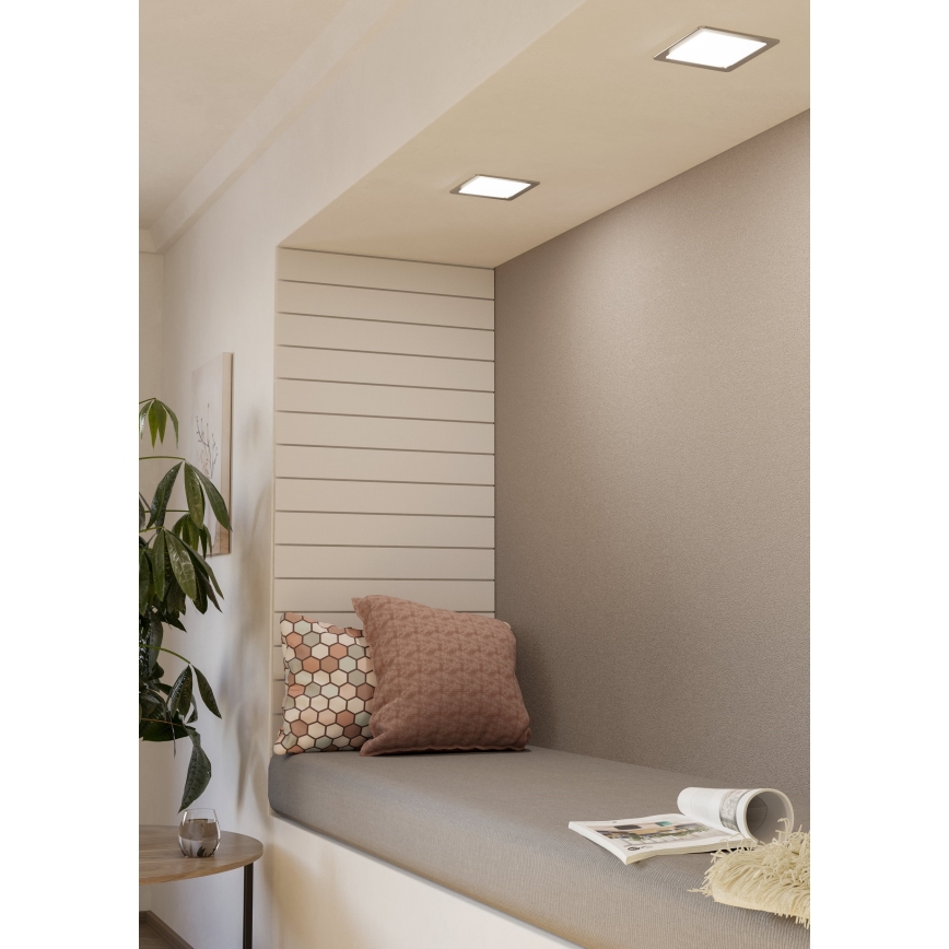 Eglo - Lámpara empotrada LED LED/10,5W/230V
